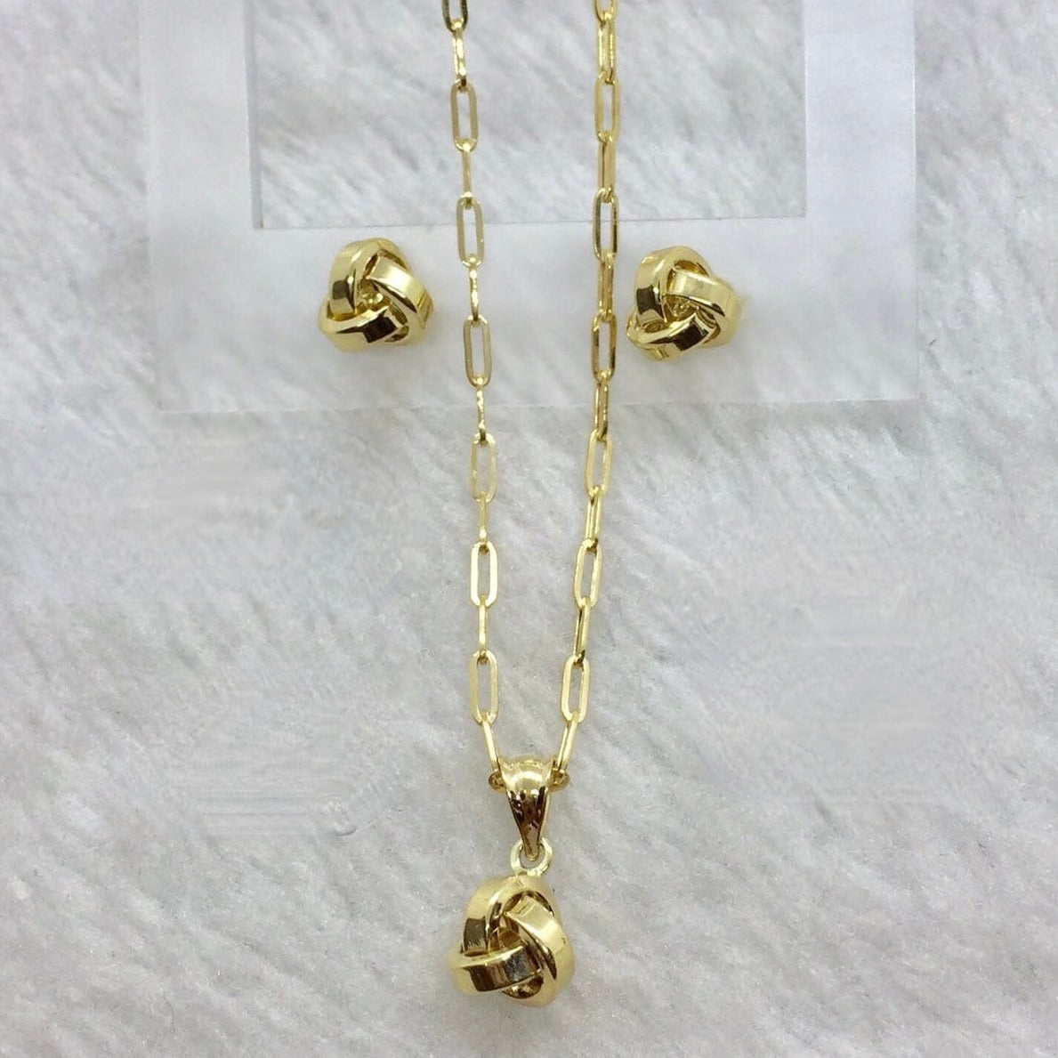 knot jewelry set