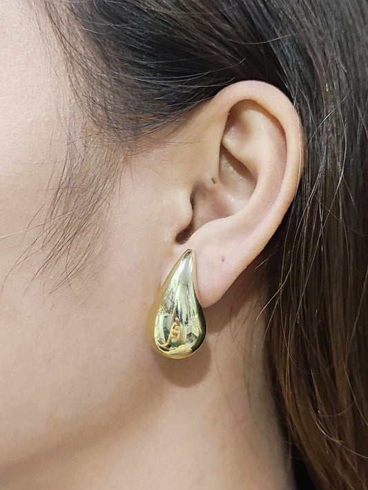 Teardrop Earrings 18K Gold