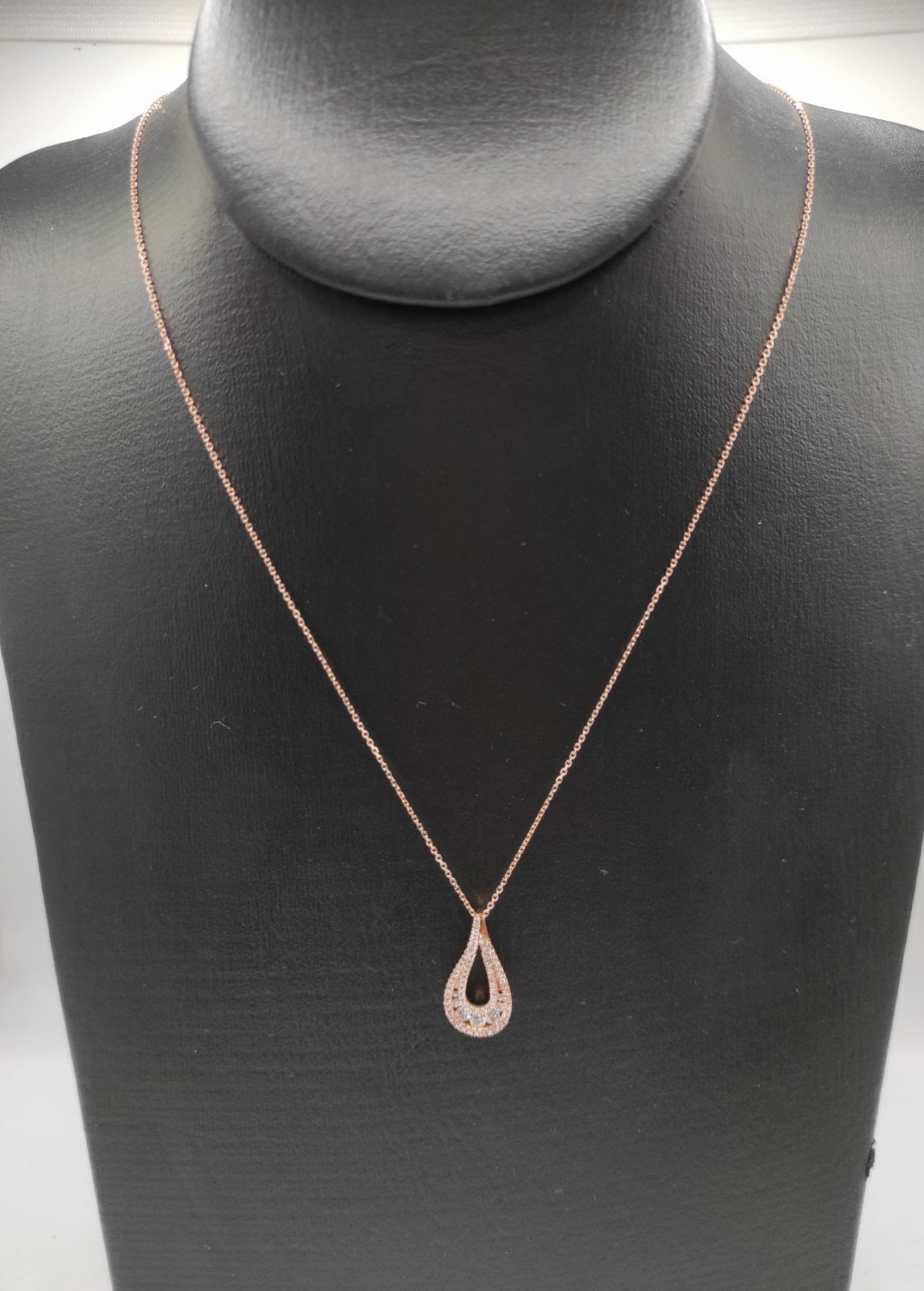 .43ct Waterdrop Diamond Necklace