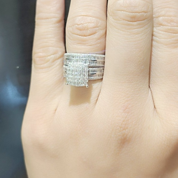 diamond bridal set ring