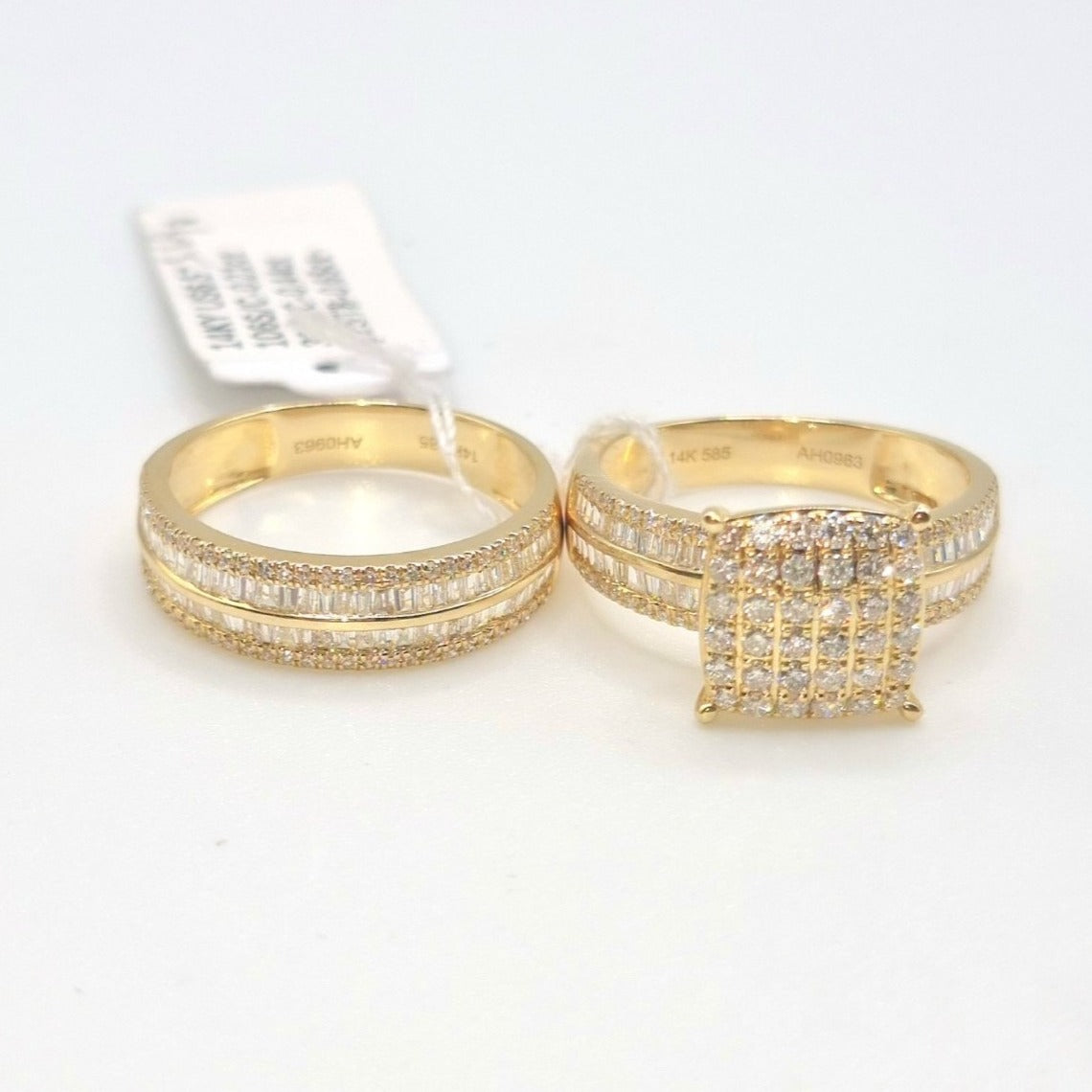 diamond bridal set ring