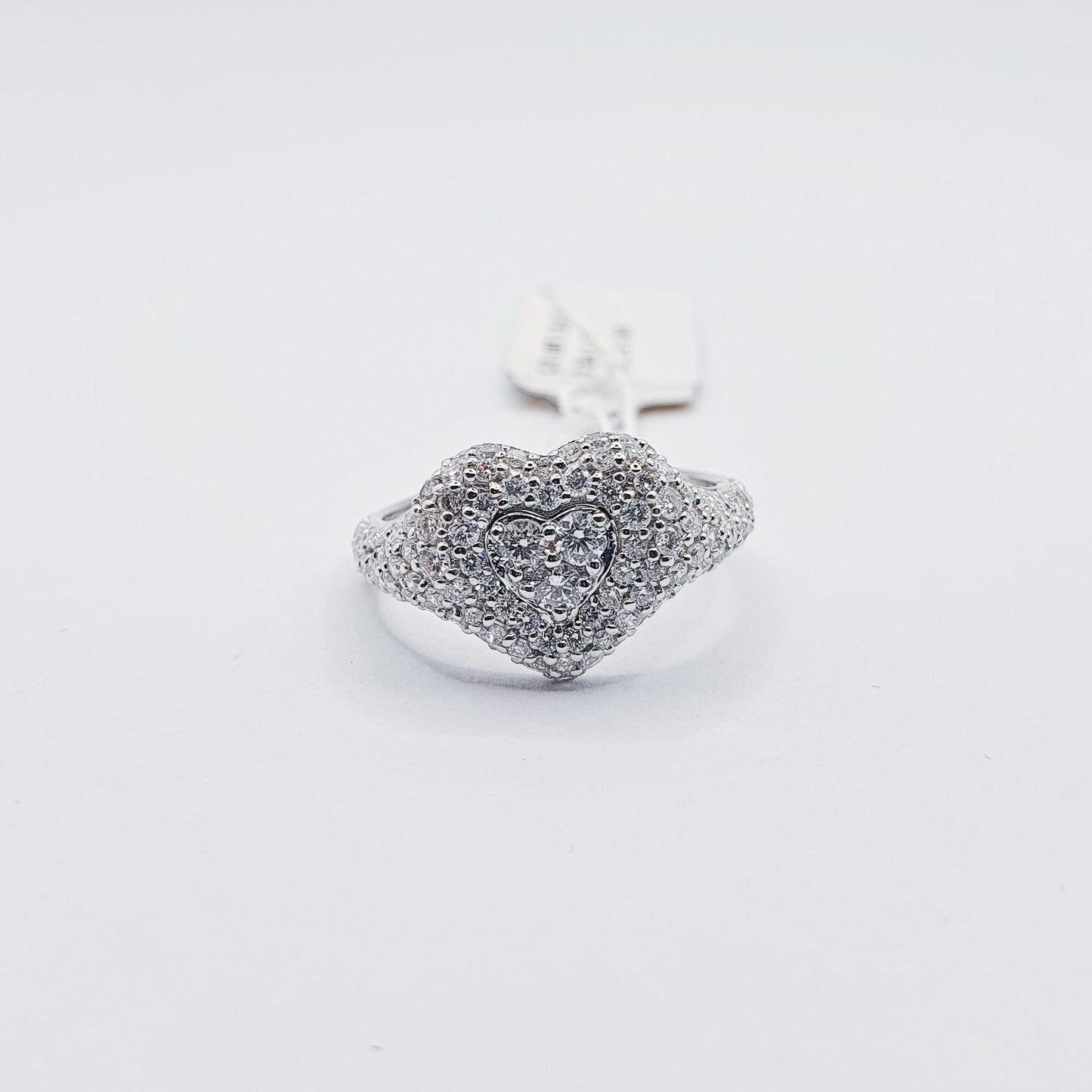 heart diamond ring