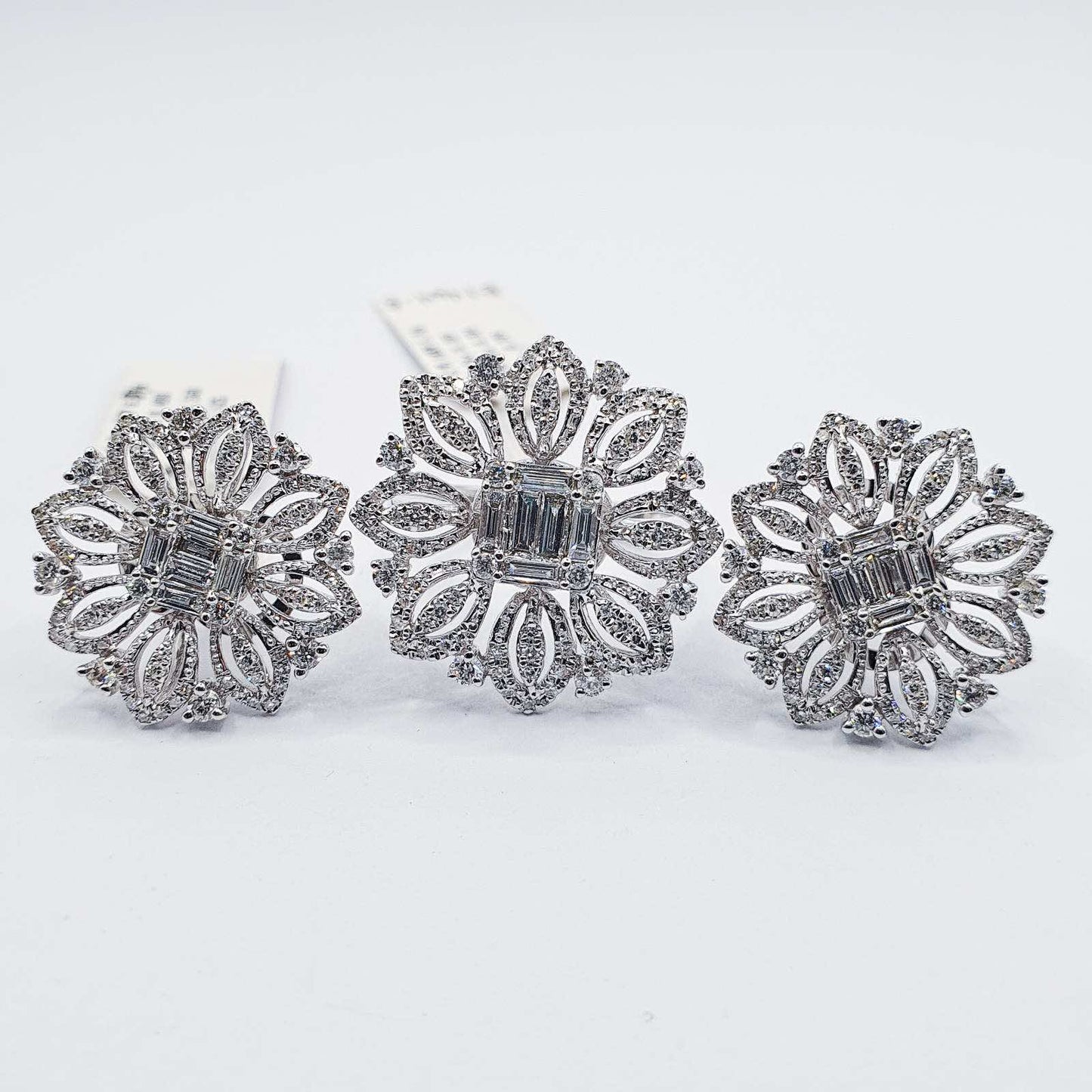 2.2 ctw Diamond Jewelry Set 14K Gold