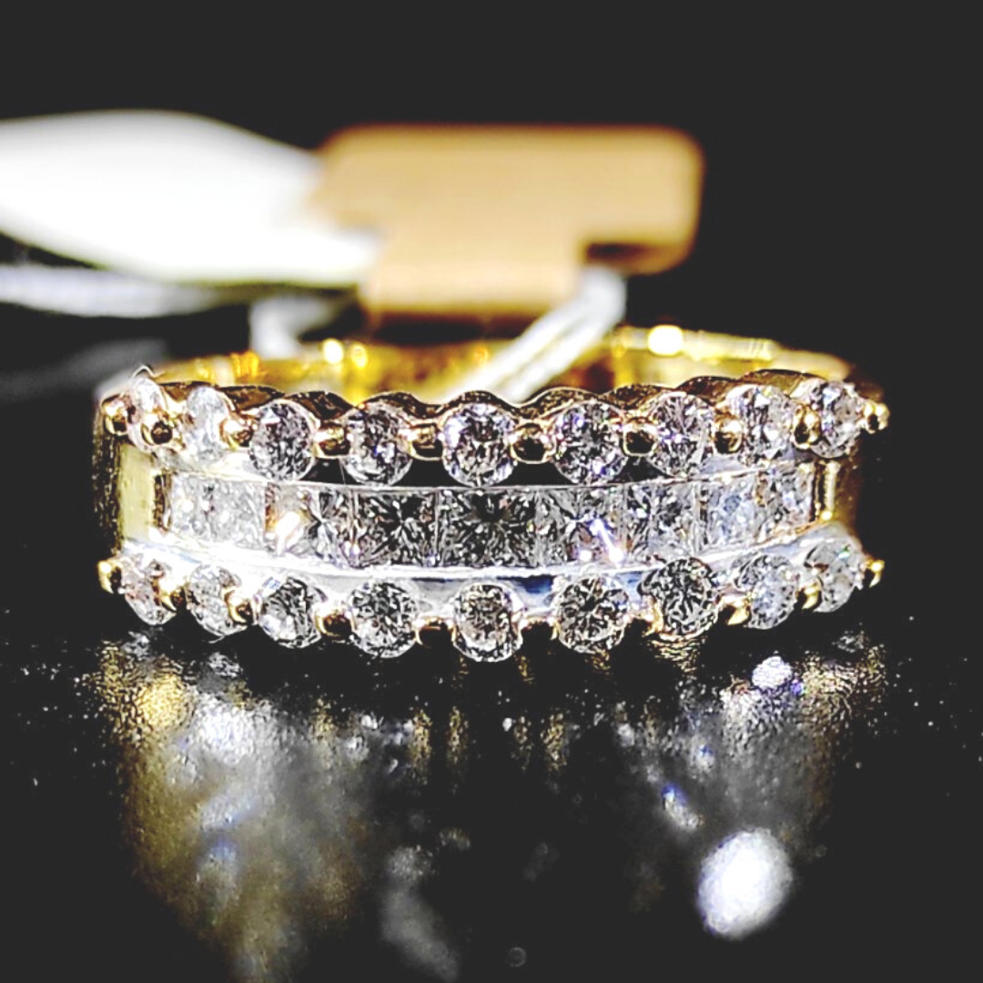 Cheap eternity store rings gold