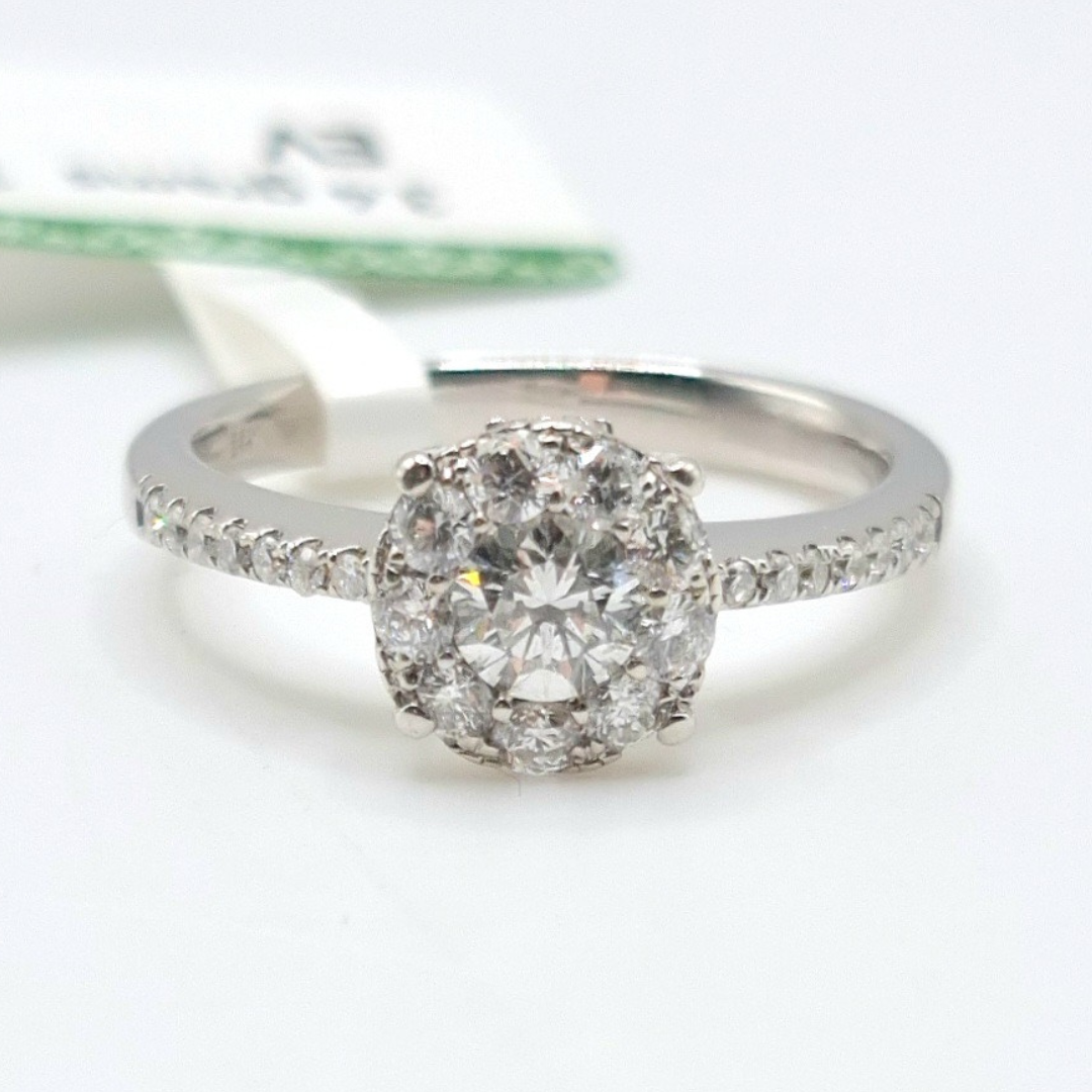 Illusion engagement ring deals