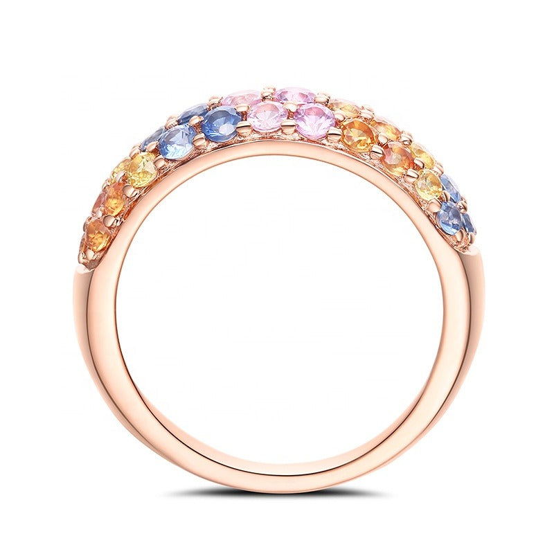 gemstone half eternity ring philippines