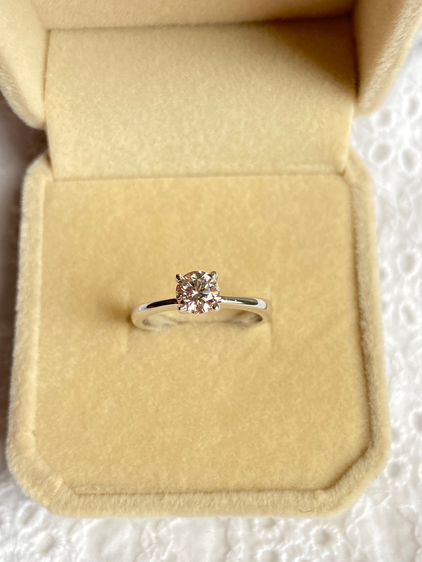 Engagement Ring, .50ct Solitaire, Tiffany, Pre-order Handmade