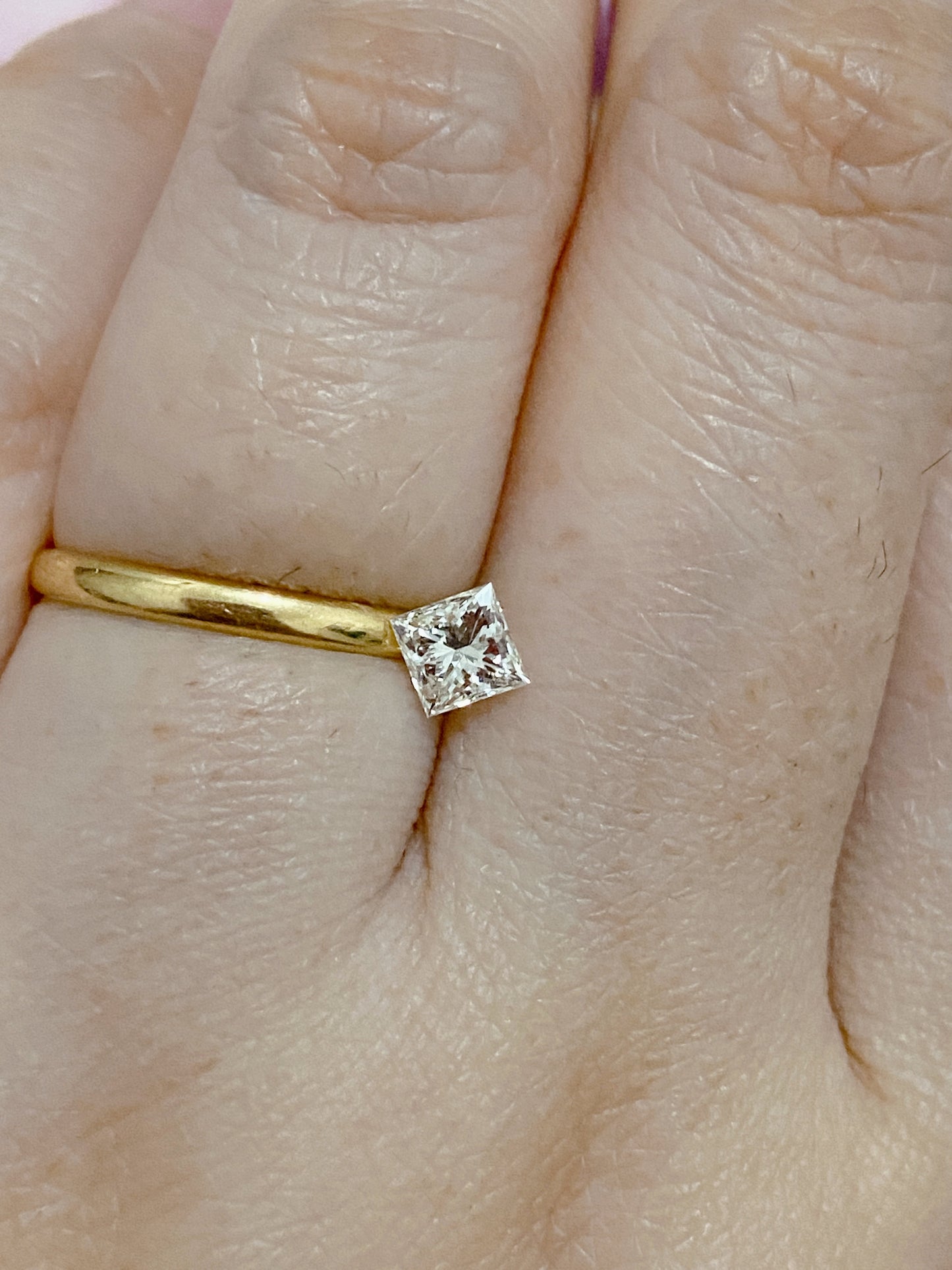 .47ct Princess Cut Brilliant GIA Certified Diamond