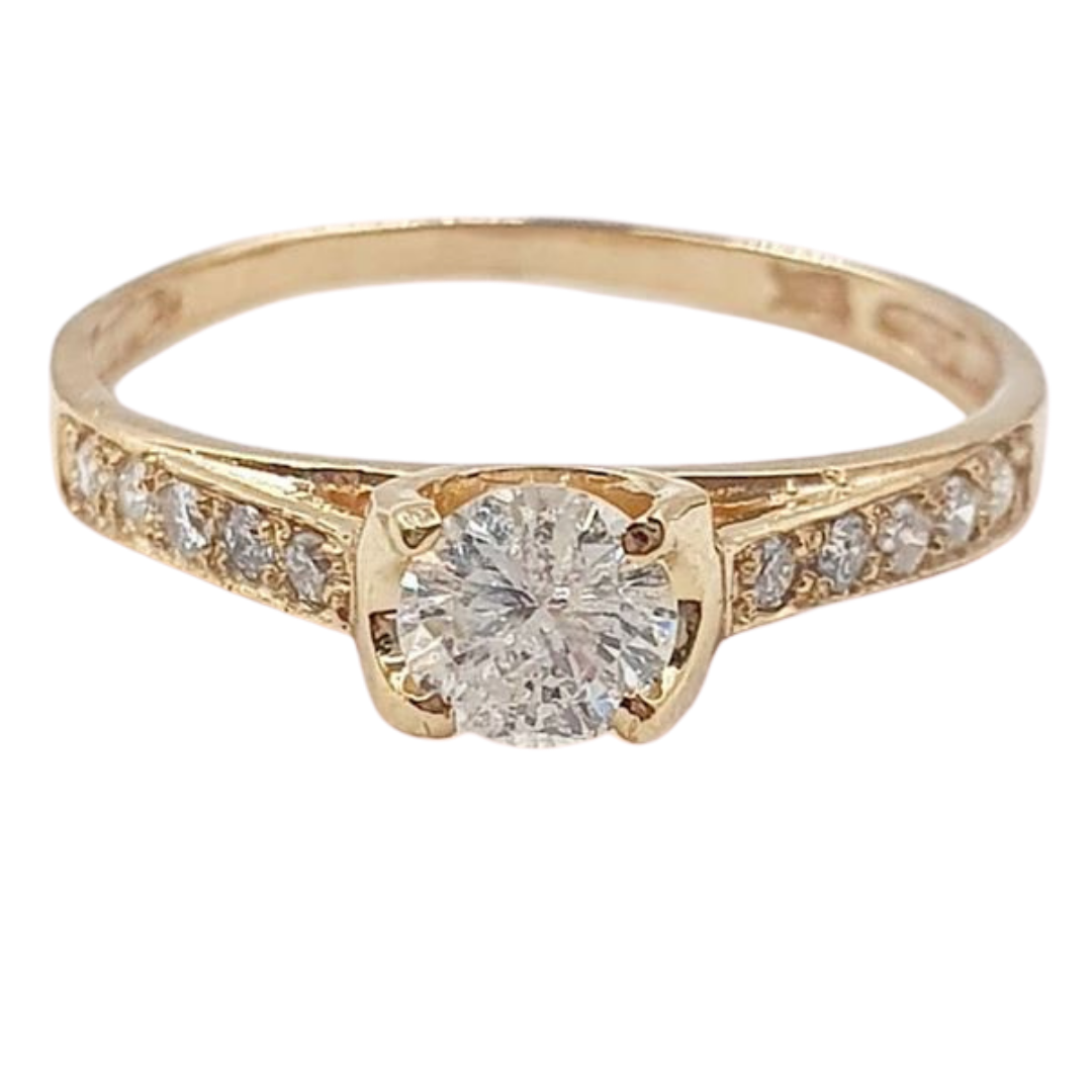 .25ct Diamond Engagement Ring, Women's Ring, Anniversary Gift, Birthday Gift, Graduation Gift, GIft to self