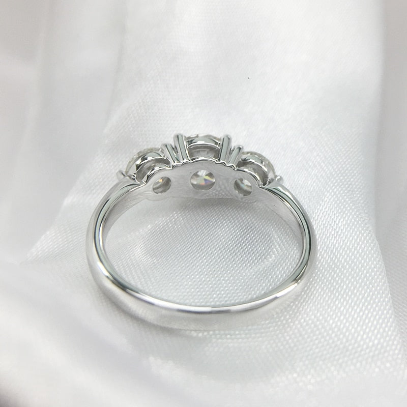 Three-Stone Engagement Ring/Women's Ring