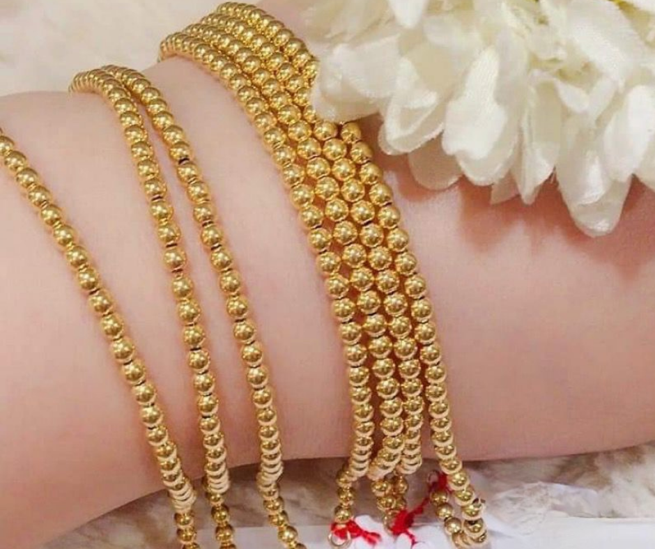 Beads Bracelet 18K Gold