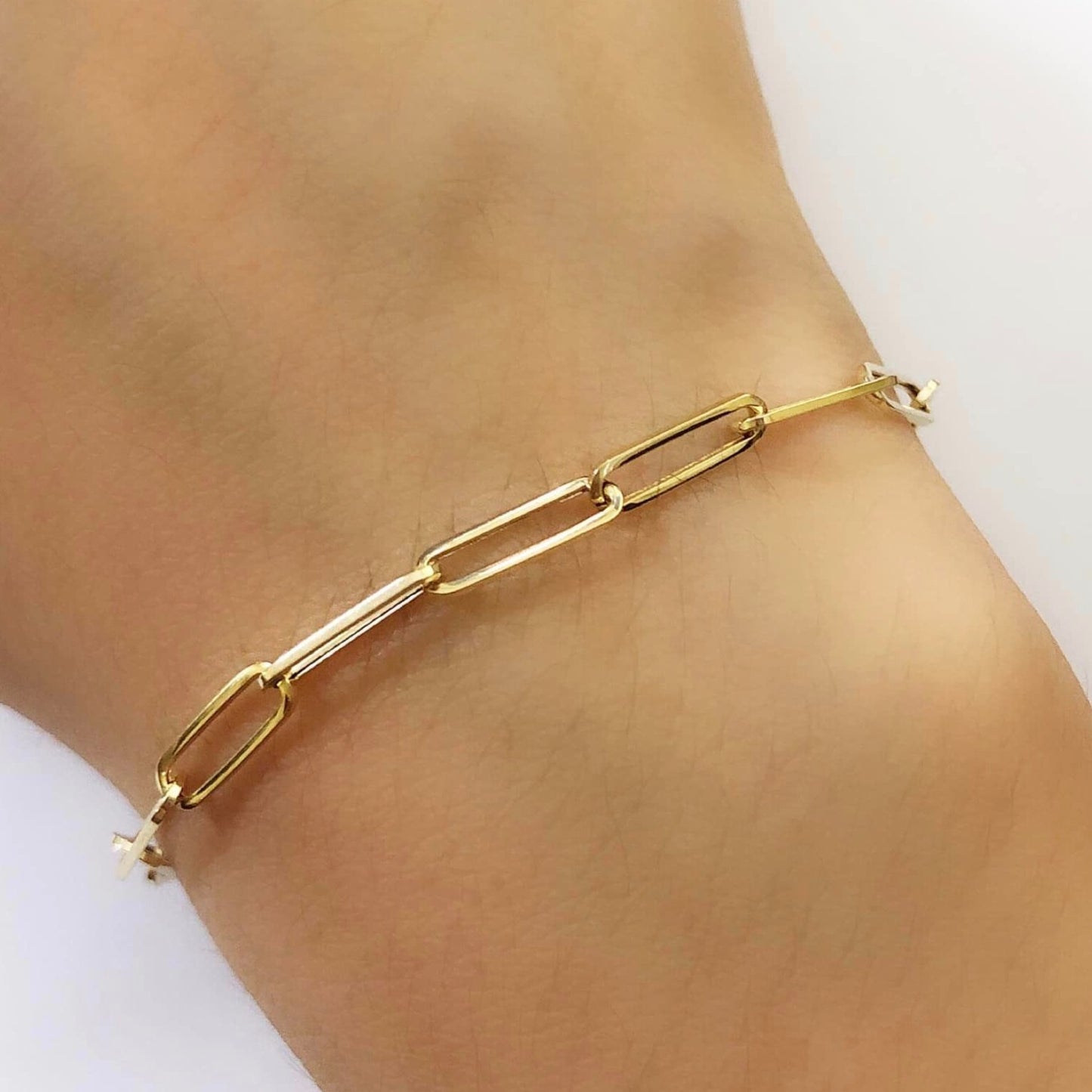 paperclip bracelet for women