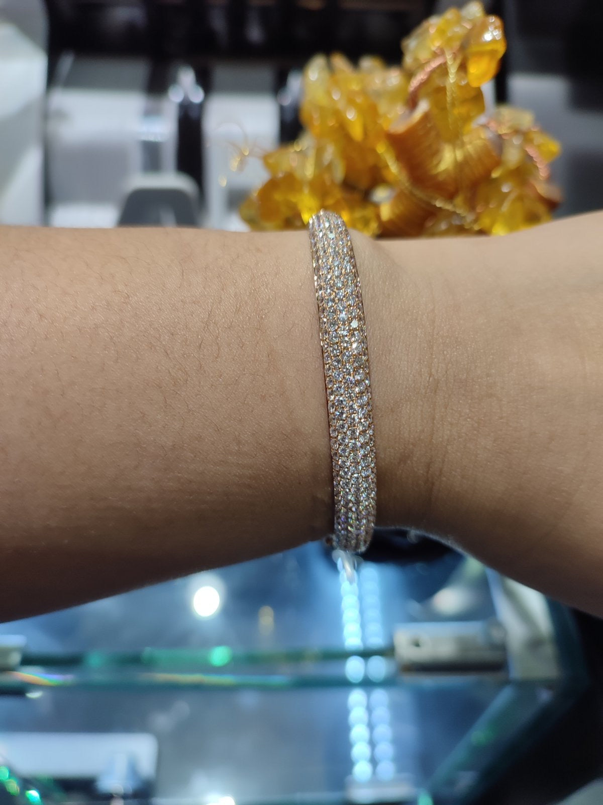 Diamond Bangle