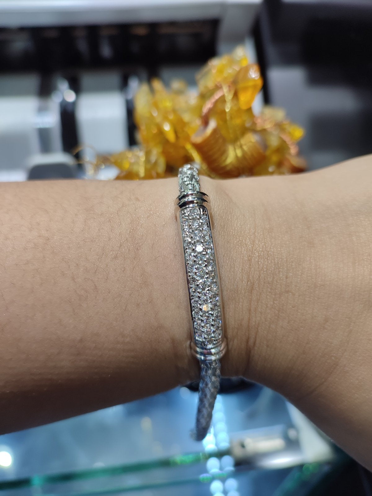 Diamond Bangle