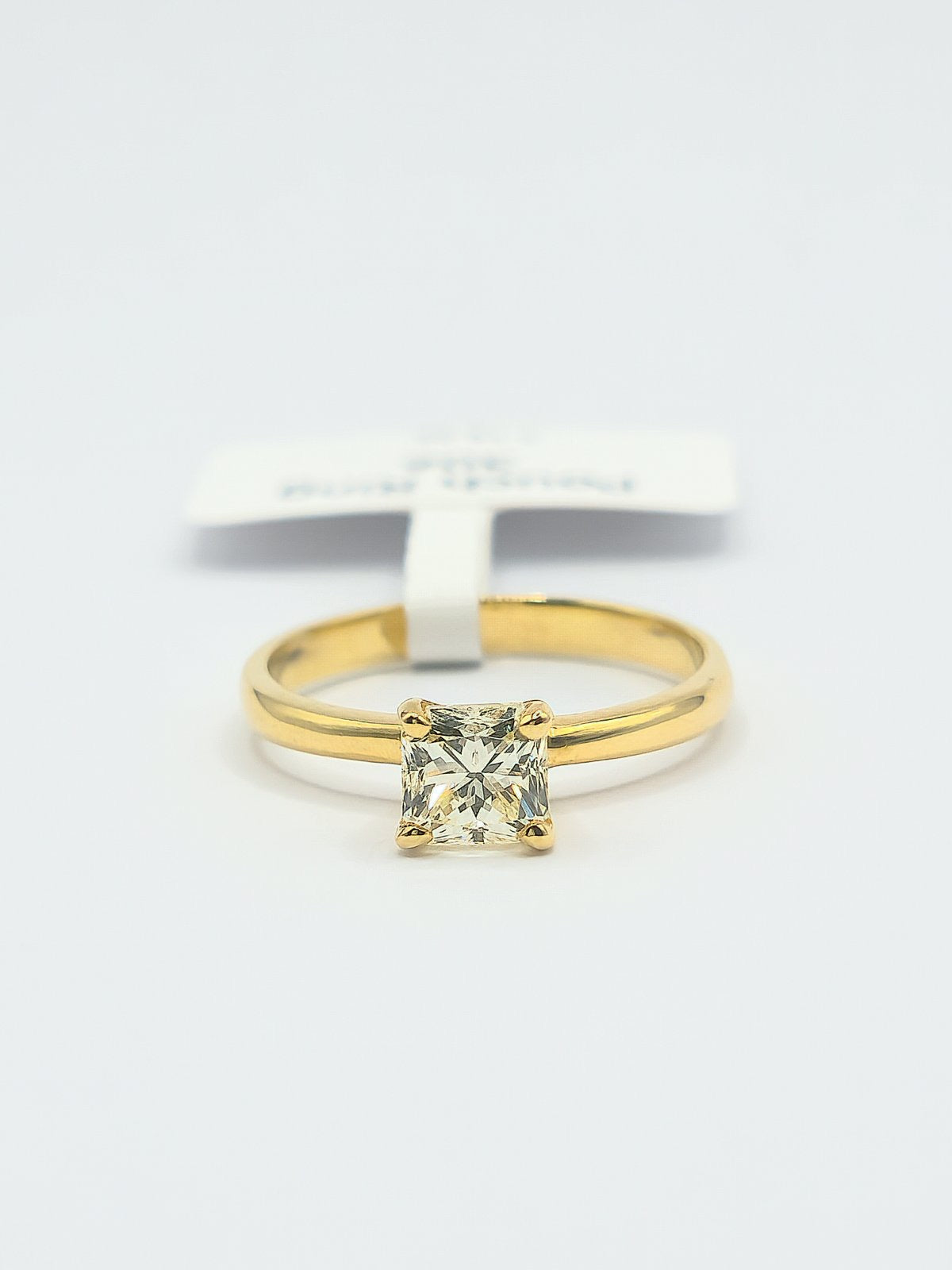 1.0ct Princess Diamond Engagement Ring