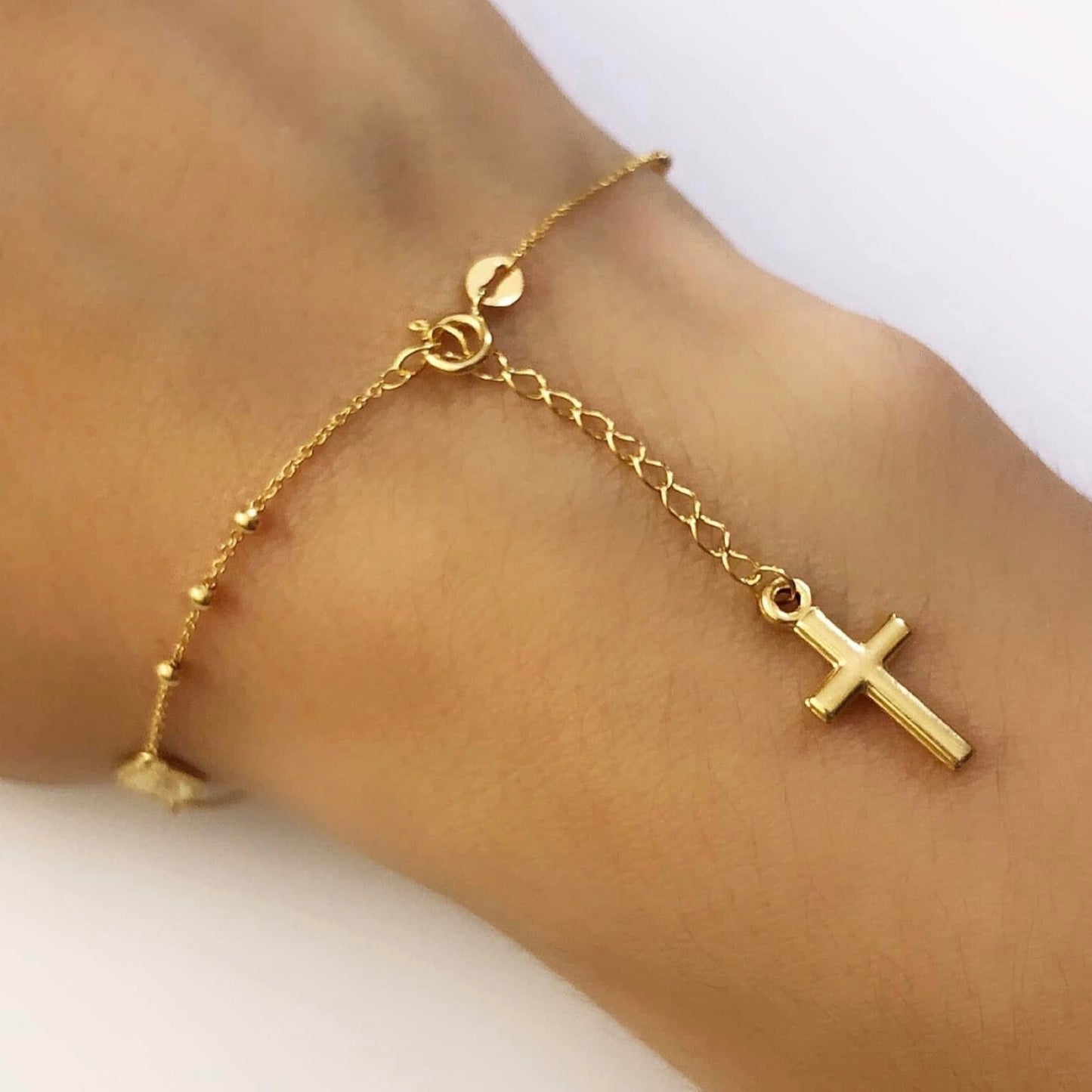 Rosary Bracelet 18K Gold