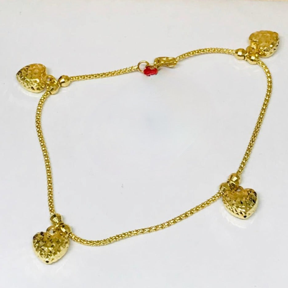 Heart Bracelet 18K Gold