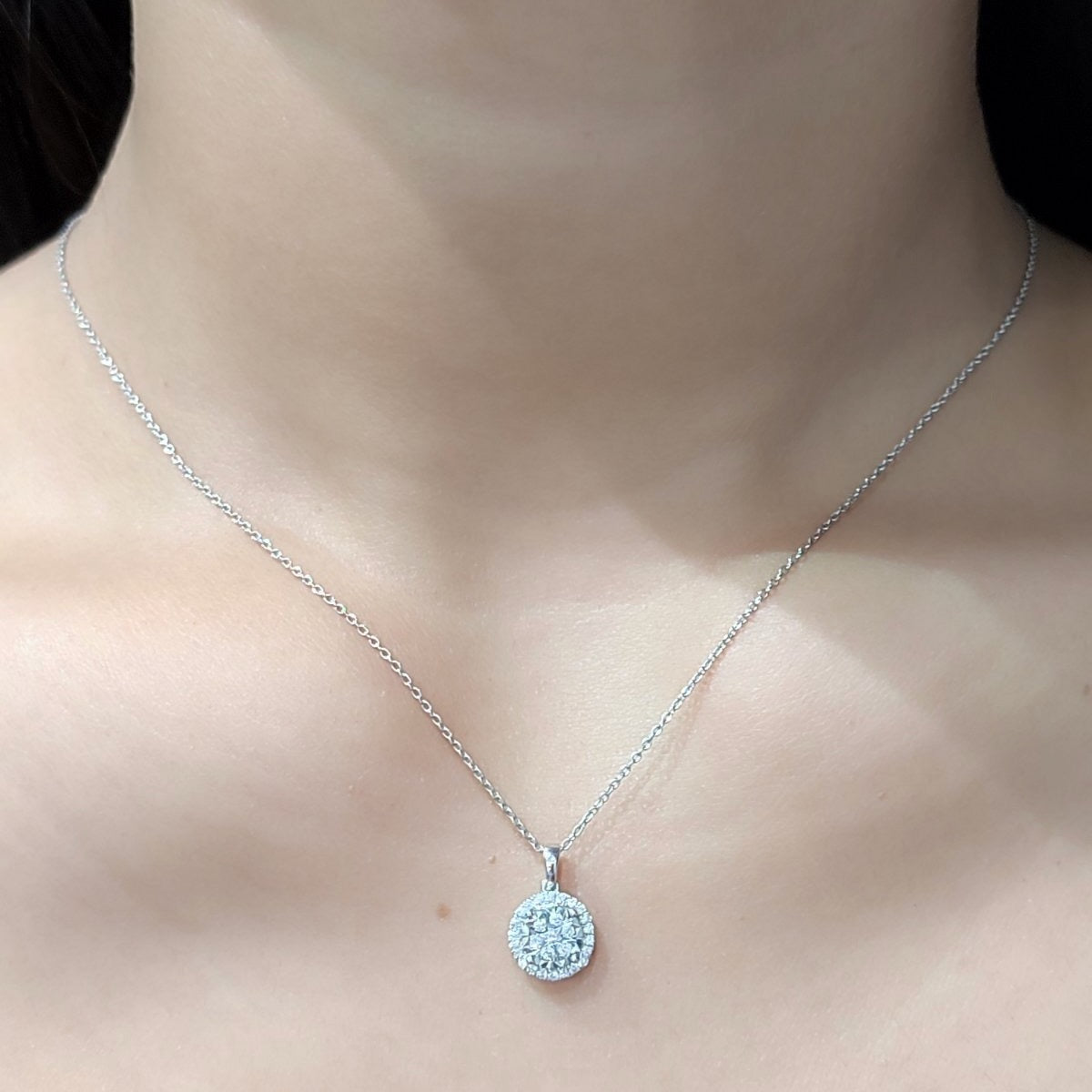 .15ct Round Diamond Necklace