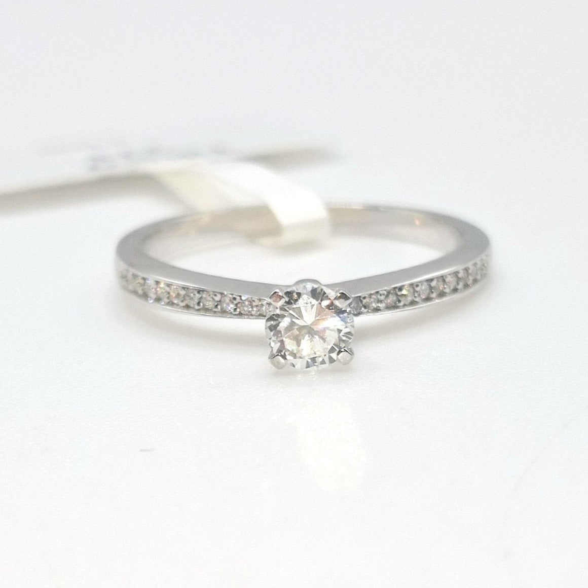 .55ctw Diamond Engagement Ring 14K White Gold