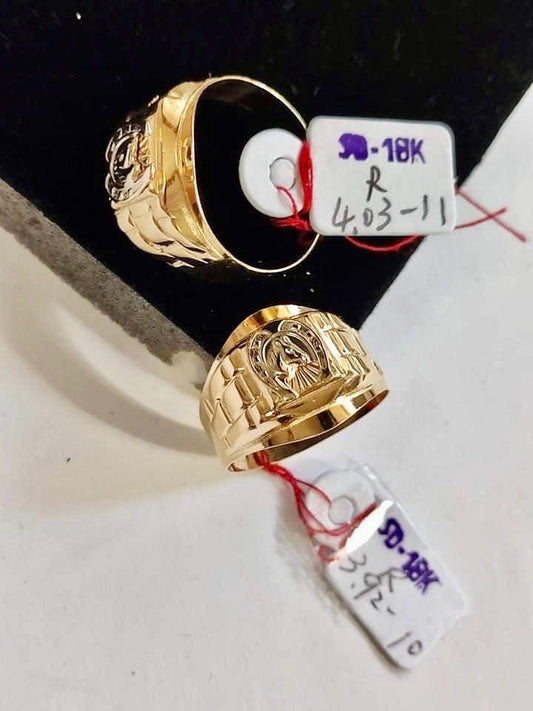 Men's Ring 18K Gold 26jn18 - ZNZ Jewelry Philippines