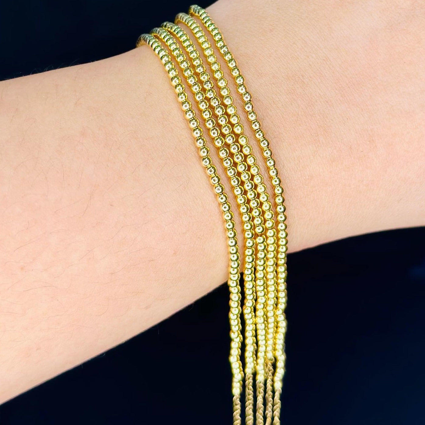 Beads Bracelet 18K Gold