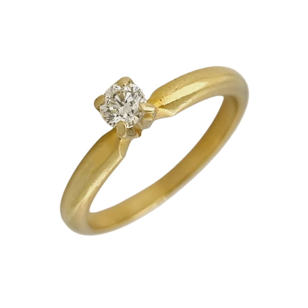 Mia Diamond Engagement Ring 14K Yellow Gold