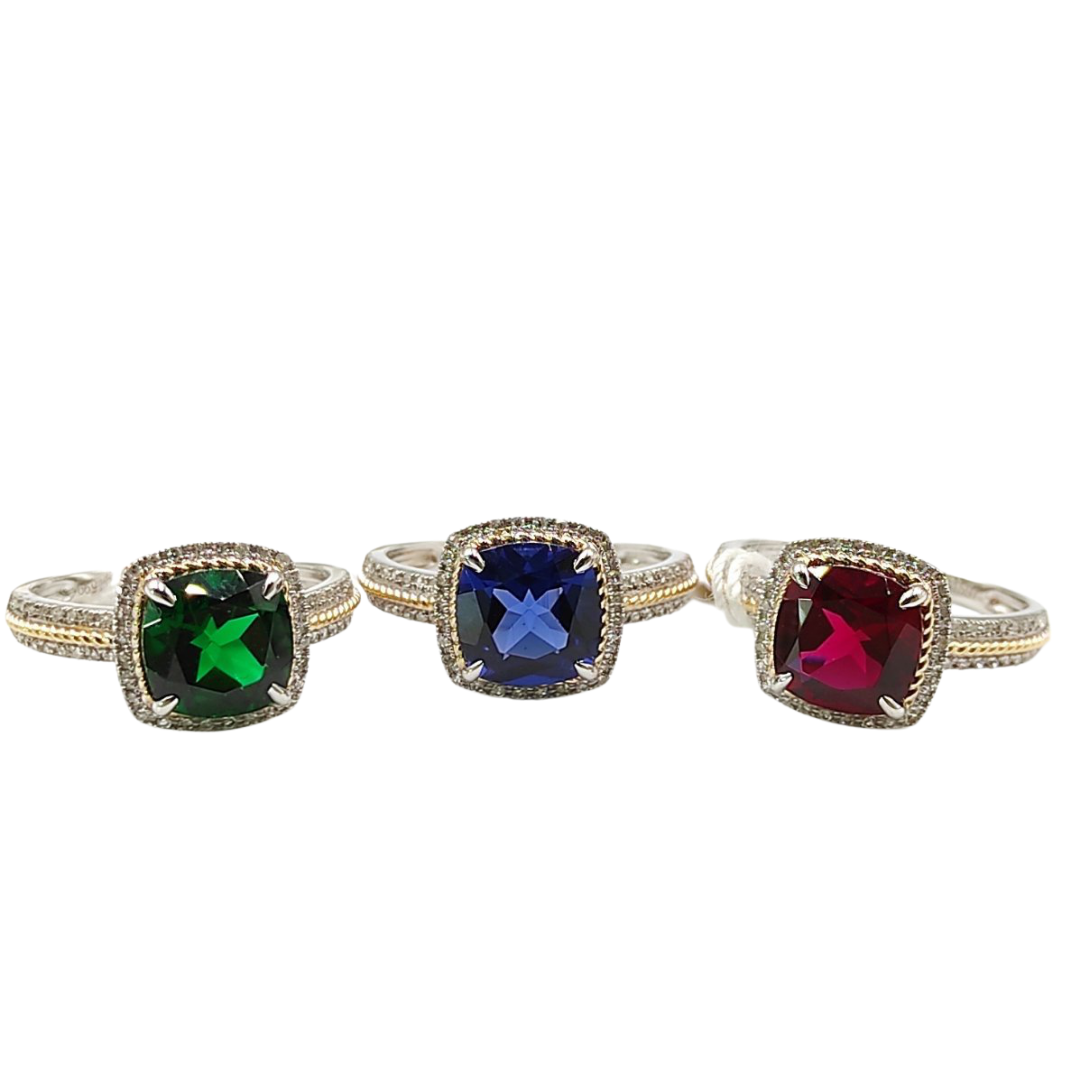 Gemstone Engagement Ring / Women's Ring 14K Gold