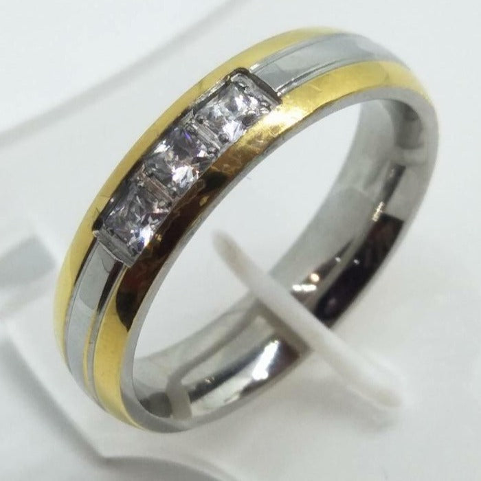 8K Italy Gold Wedding Rings 43828 - ZNZ Jewelry Philippines