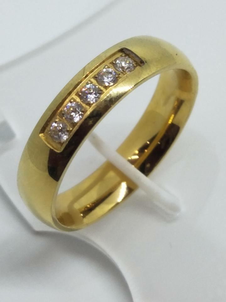8K Italy Gold Wedding Rings 43830 - ZNZ Jewelry Philippines