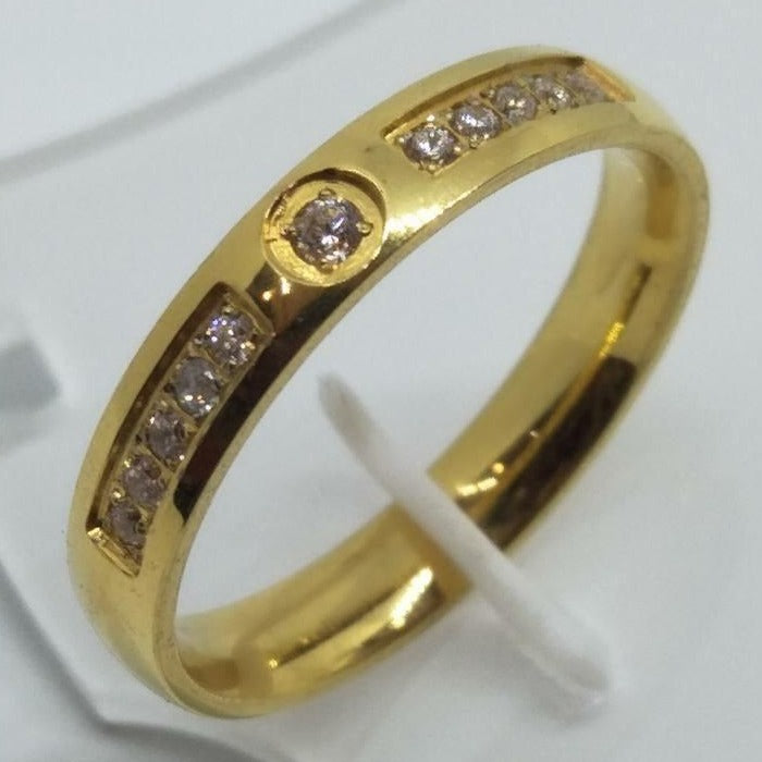 8K Italy Gold Wedding Rings 43831 - ZNZ Jewelry Philippines