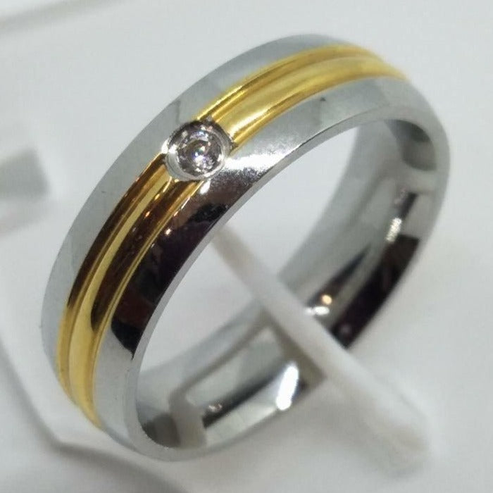 8K Italy Gold Wedding Rings 43832 - ZNZ Jewelry Philippines