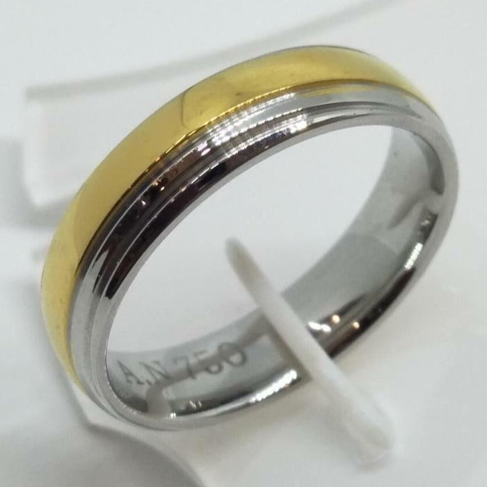 8K Italy Gold Wedding Rings 43833 - ZNZ Jewelry Philippines