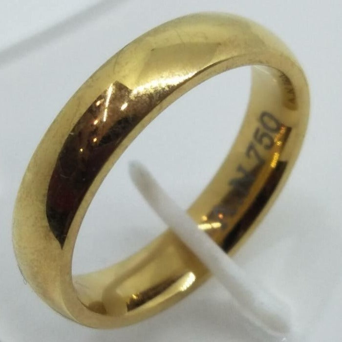 8K Italy Gold Wedding Rings 43835 - ZNZ Jewelry Philippines