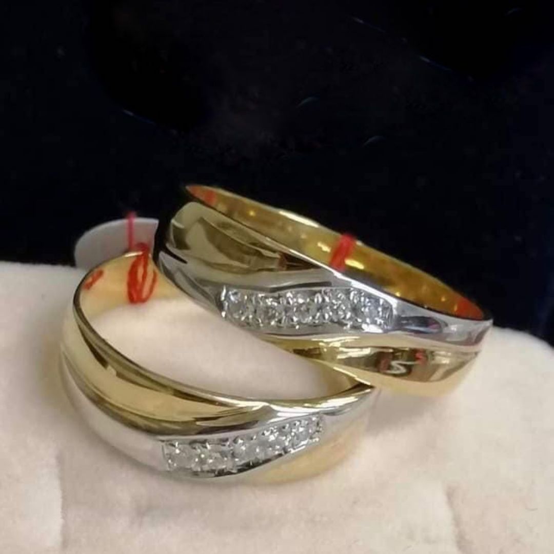 VERONA Diamond Wedding Rings in 14K Gold