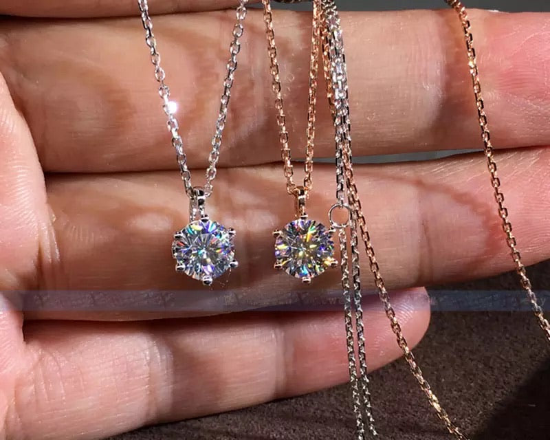AURORA Moissanite Diamond Necklace