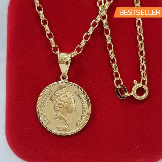 Queen Elizabeth Necklace 18K Gold
