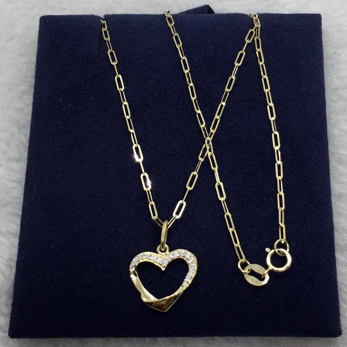 Heart Women’s Necklace 18K Gold