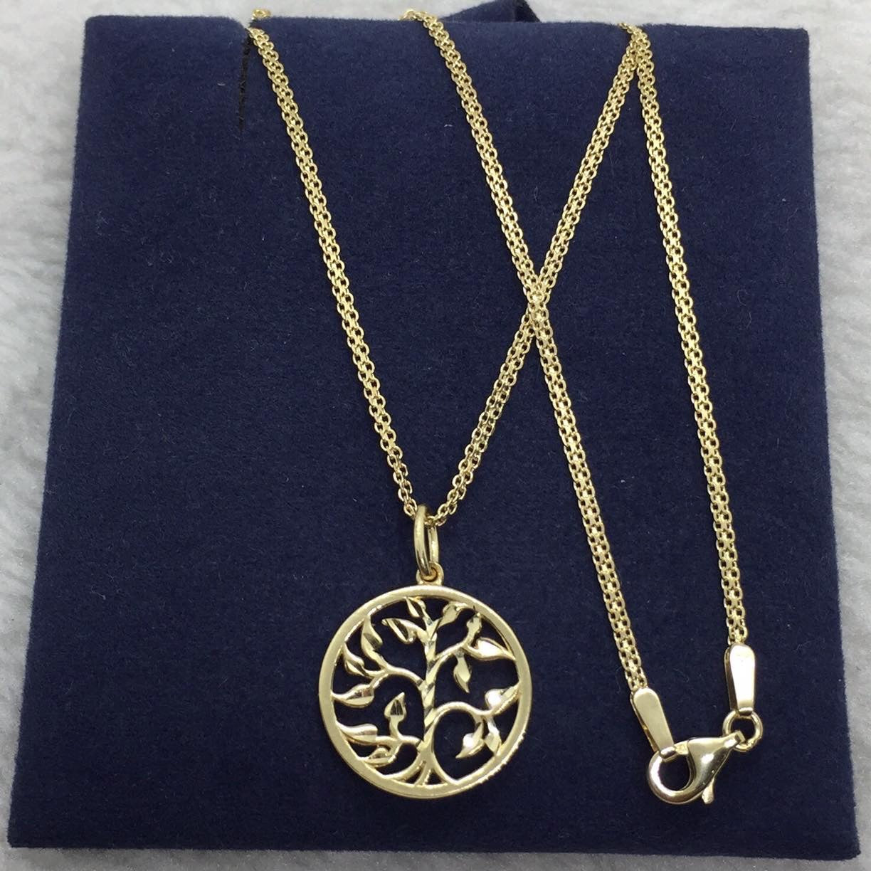 Tree of Life Women’s Necklace 18K Gold