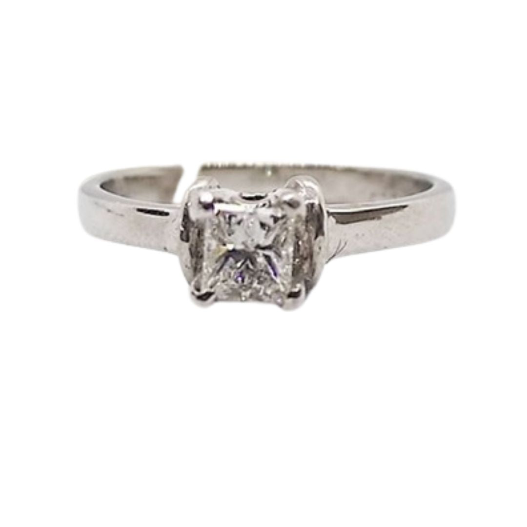 .40ct Princess Cut Diamond Engagement Ring 14K White Gold, Ladies’ Ring, Anniversary or Birthday Gift