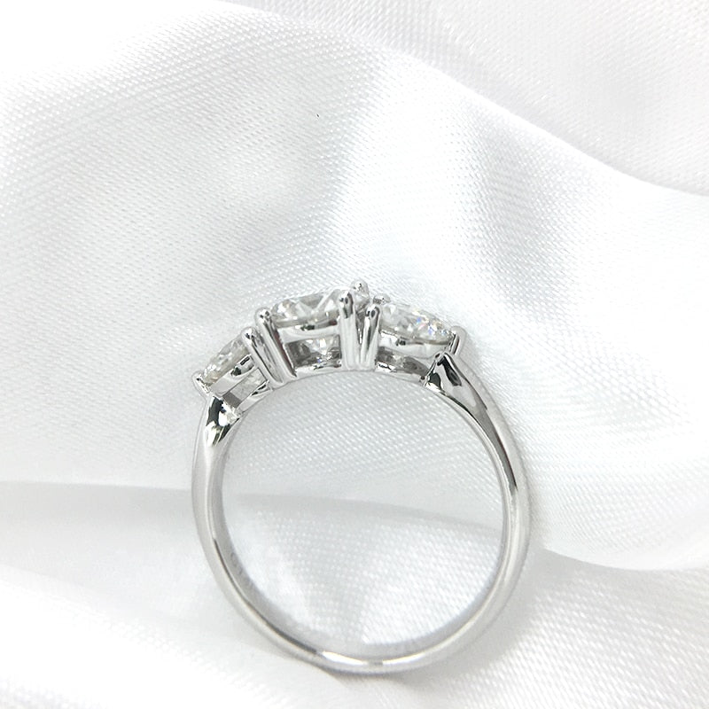 Three-Stone Engagement Ring/Women's Ring