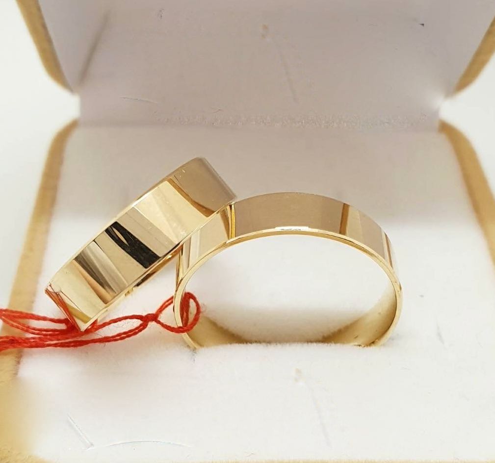 18K Gold Wedding Rings - ZNZ Jewelry Philippines