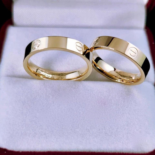 CARTR 18K Gold Wedding Rings